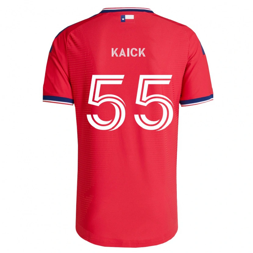 Danxen Mujer Camiseta Kaick Da Silva Ferreira #55 Rojo Azul Blanco 1ª Equipación 2026/27 La Camisa México