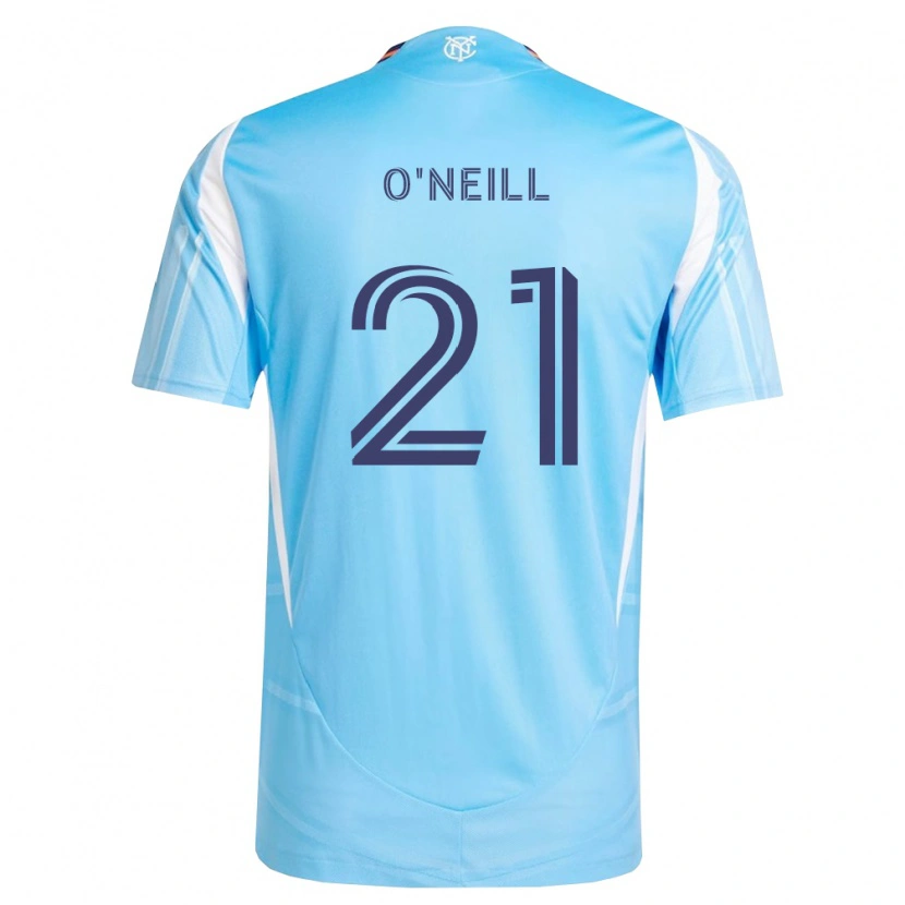 Danxen Mujer Camiseta Aiden O'neill #21 Azul Cielo Blanco 1ª Equipación 2026/27 La Camisa México