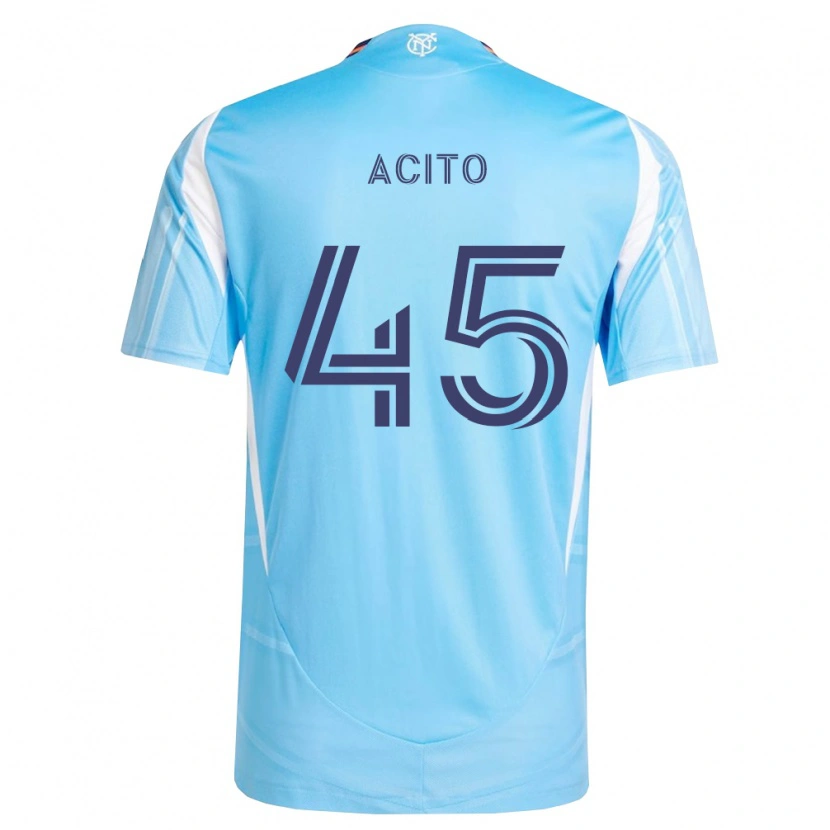 Danxen Mujer Camiseta Kamran Acito #45 Azul Cielo Blanco 1ª Equipación 2026/27 La Camisa México
