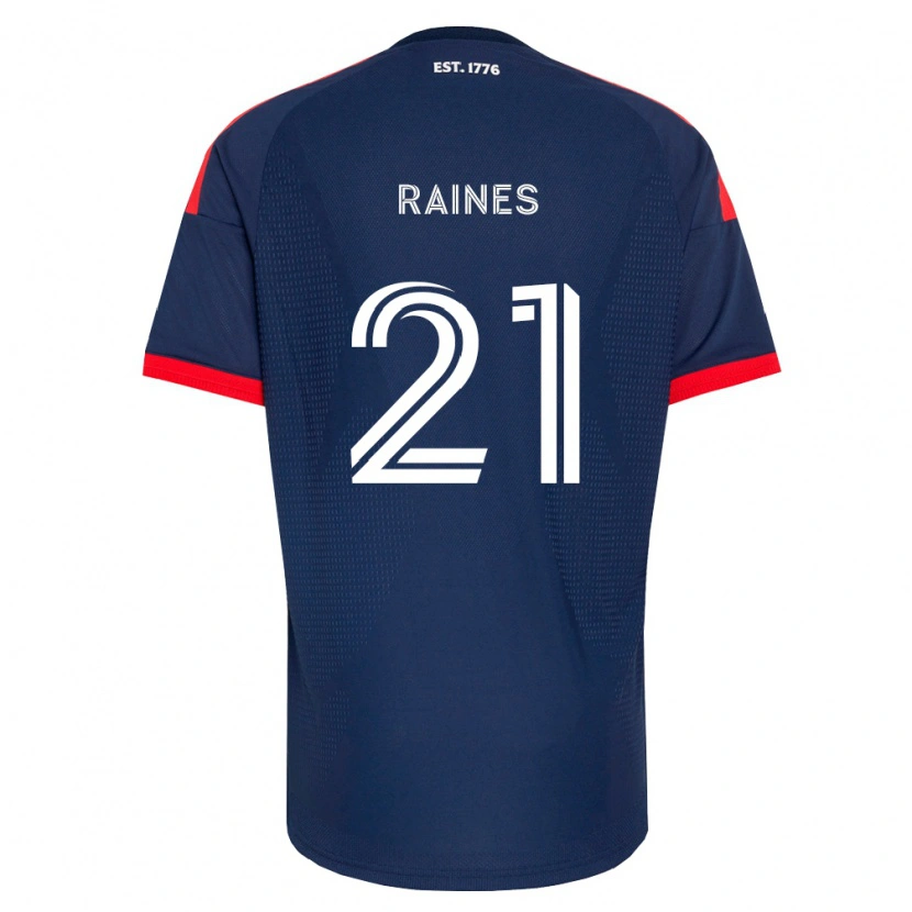 Danxen Mujer Camiseta Brooklyn Raines #21 Azul Real Rojo Blanco 1ª Equipación 2026/27 La Camisa México