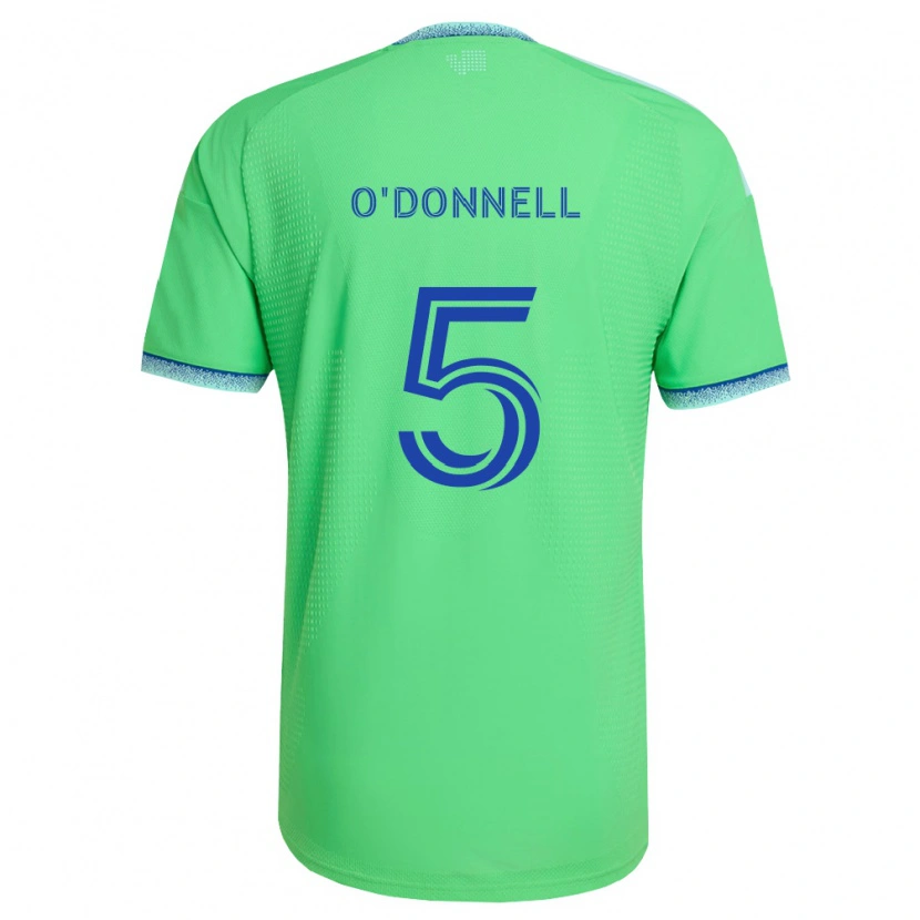 Danxen Mujer Camiseta Kristina O'donnell #5 Verde Azul Claro 1ª Equipación 2026/27 La Camisa México