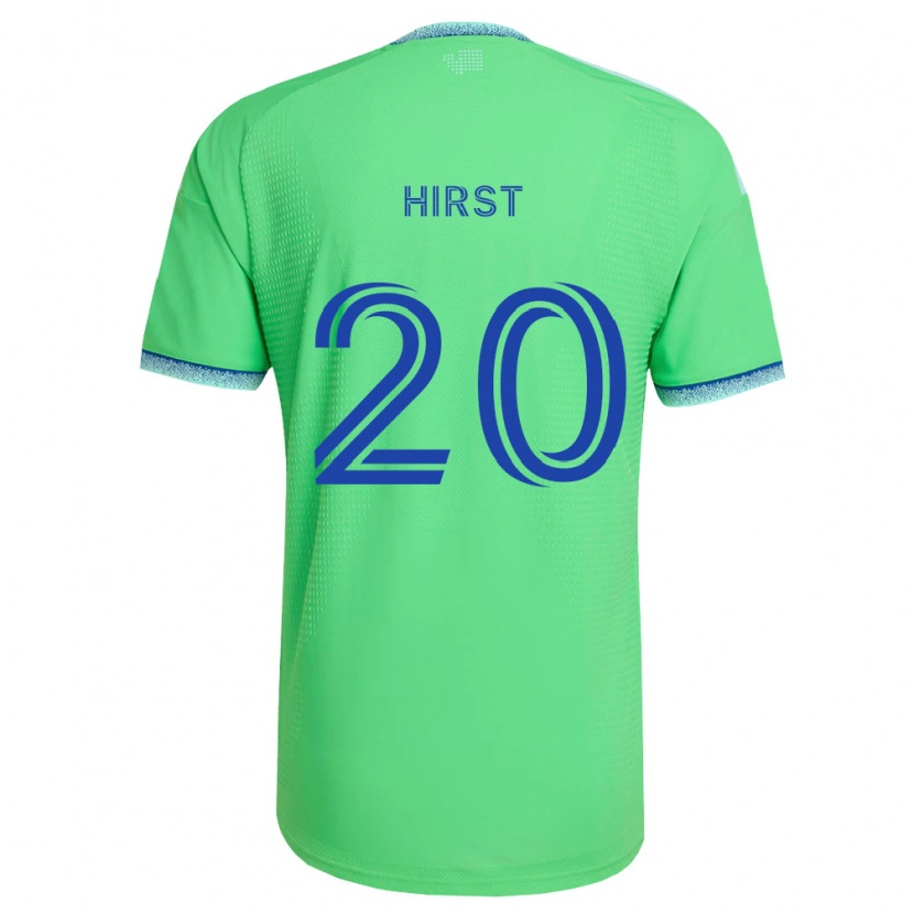 Danxen Mujer Camiseta Sophie Hirst #20 Verde Azul Claro 1ª Equipación 2026/27 La Camisa México