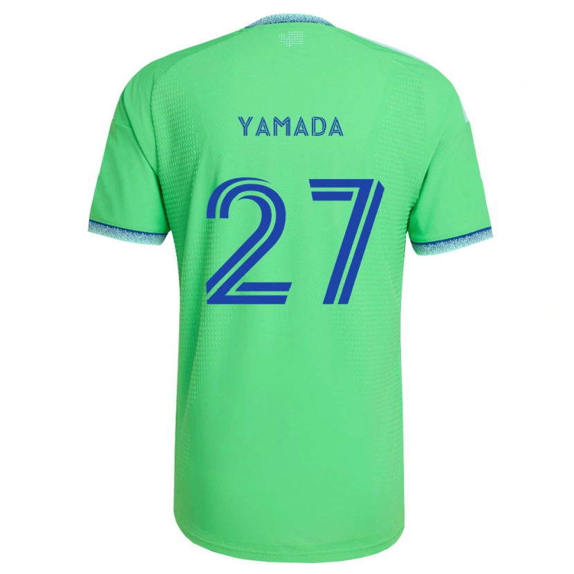 Danxen Mujer Camiseta Hikari Yamada #27 Verde Azul Claro 1ª Equipación 2026/27 La Camisa México