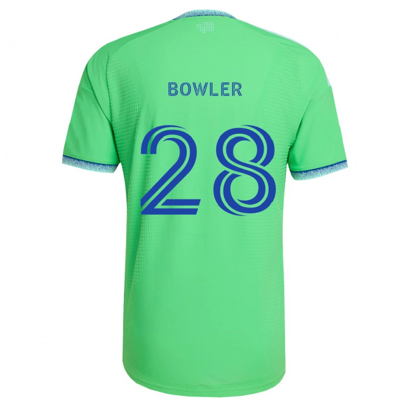 Danxen Mujer Camiseta Rachel Bowler #28 Verde Azul Claro 1ª Equipación 2026/27 La Camisa México