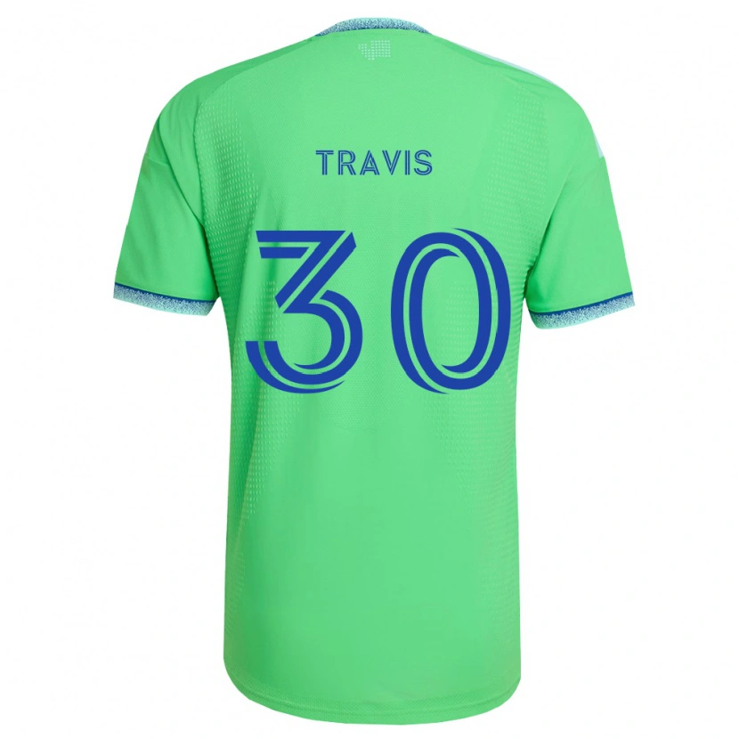 Danxen Mujer Camiseta Riley Travis #30 Verde Azul Claro 1ª Equipación 2026/27 La Camisa México