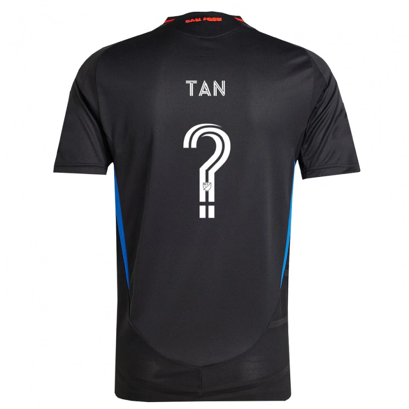 Danxen Mujer Camiseta Oliver Tan #0 Azul Blanco Negro 1ª Equipación 2026/27 La Camisa México