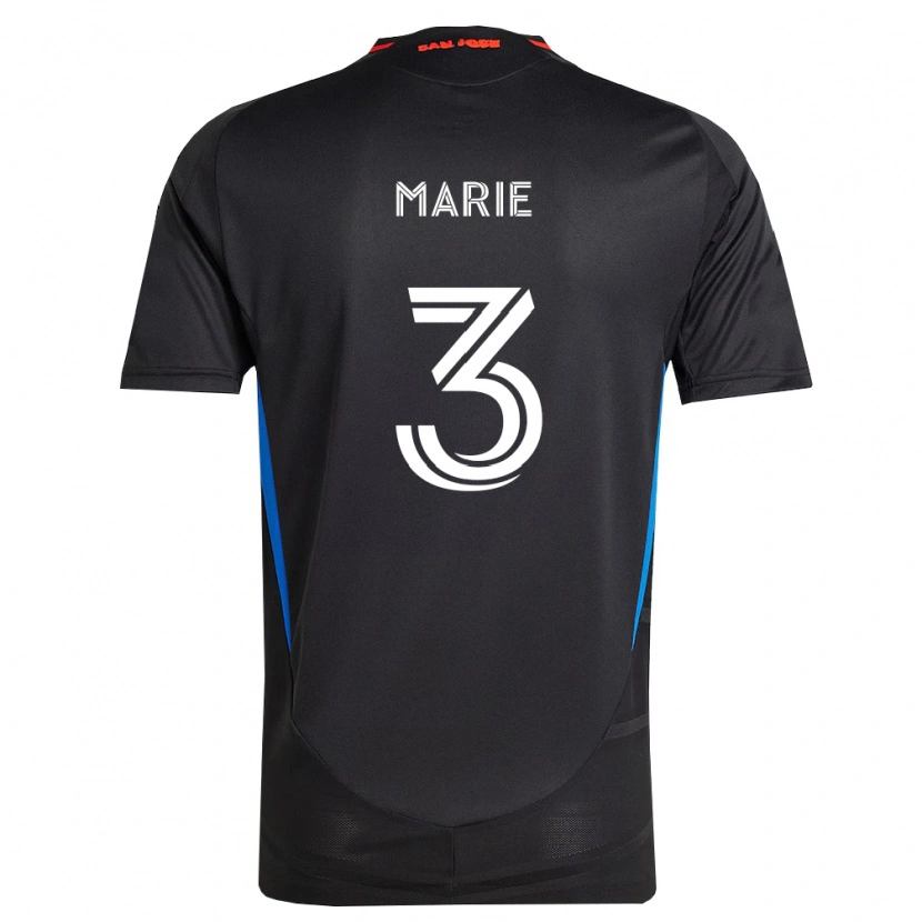 Danxen Mujer Camiseta Paul Marie #3 Azul Blanco Negro 1ª Equipación 2026/27 La Camisa México