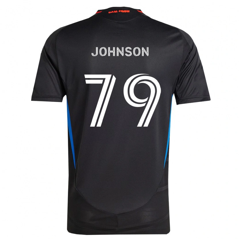 Danxen Mujer Camiseta Darius Johnson #79 Azul Blanco Negro 1ª Equipación 2026/27 La Camisa México