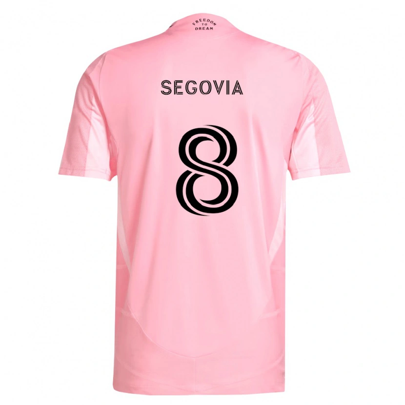 Danxen Mujer Camiseta Telasco Segovia #8 Rosa Negro 1ª Equipación 2026/27 La Camisa México
