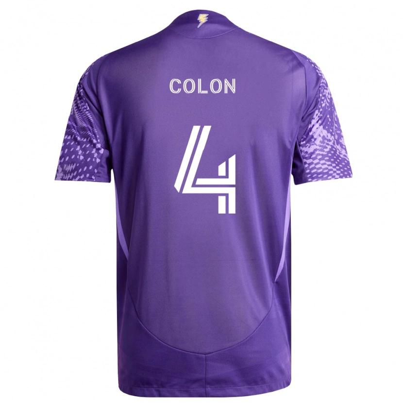 Danxen Mujer Camiseta Xzavier Colon #4 Morado Blanco 1ª Equipación 2026/27 La Camisa México