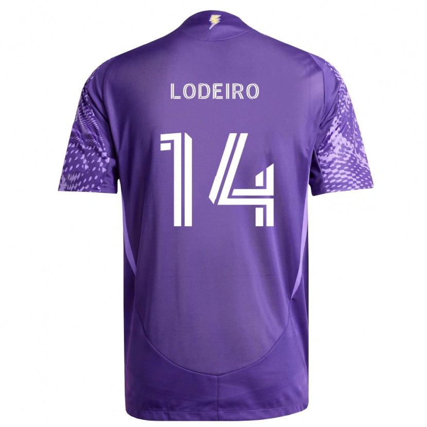 Danxen Mujer Camiseta Nicolás Lodeiro #14 Morado Blanco 1ª Equipación 2026/27 La Camisa México