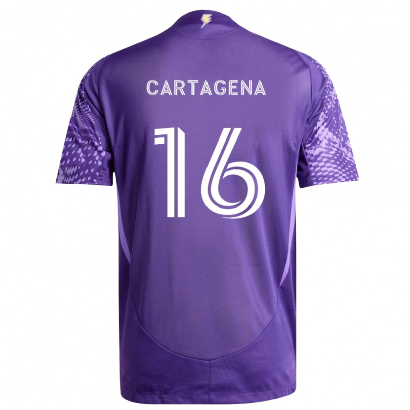 Danxen Mujer Camiseta Wilder Cartagena #16 Morado Blanco 1ª Equipación 2026/27 La Camisa México