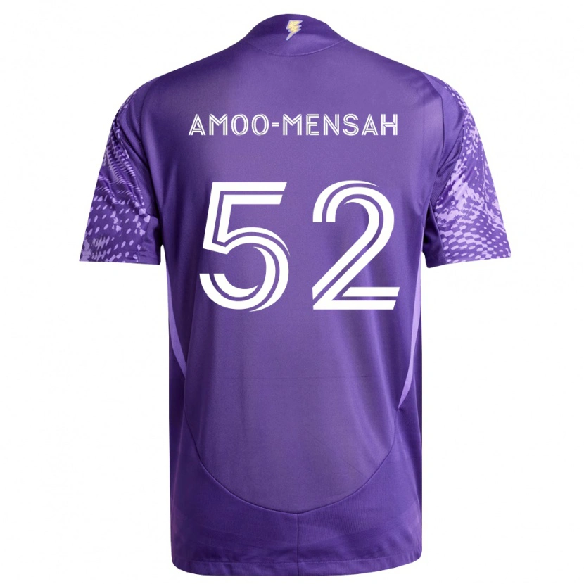 Danxen Mujer Camiseta Parker Amoo-Mensah #52 Morado Blanco 1ª Equipación 2026/27 La Camisa México