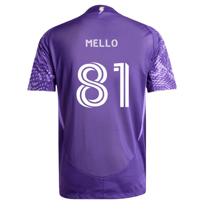 Danxen Mujer Camiseta Murillo Mello #81 Morado Blanco 1ª Equipación 2026/27 La Camisa México