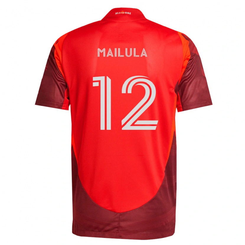Danxen Mujer Camiseta Cassius Mailula #12 Rojo Borgoña 1ª Equipación 2026/27 La Camisa México
