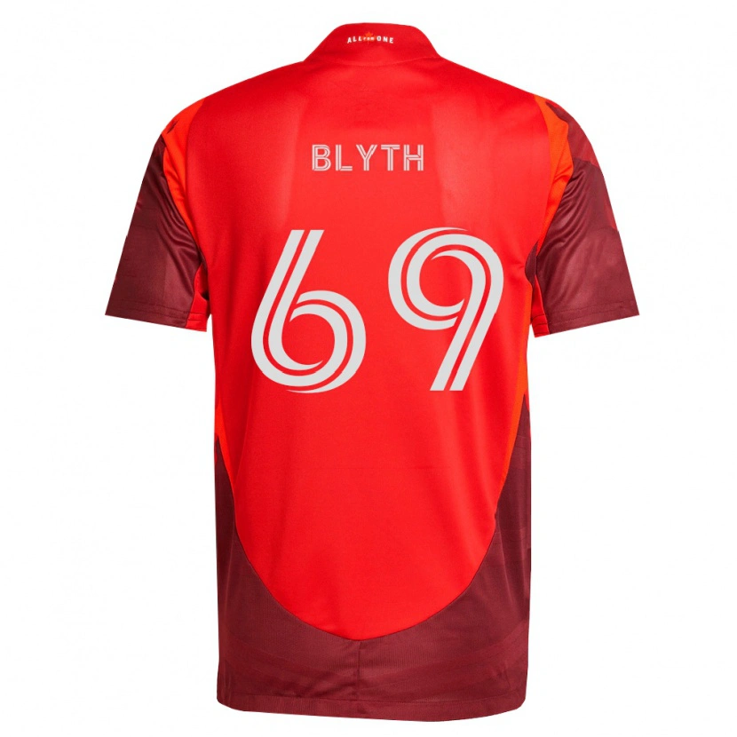 Danxen Mujer Camiseta Tristan Blyth #69 Rojo Borgoña 1ª Equipación 2026/27 La Camisa México
