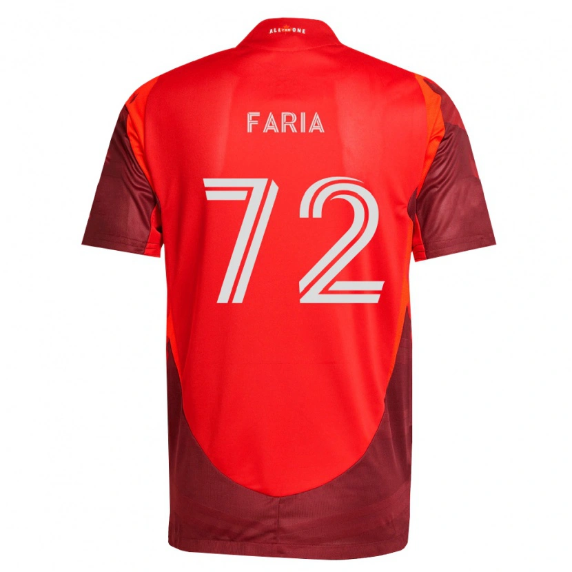 Danxen Mujer Camiseta Jordan Faria #72 Rojo Borgoña 1ª Equipación 2026/27 La Camisa México