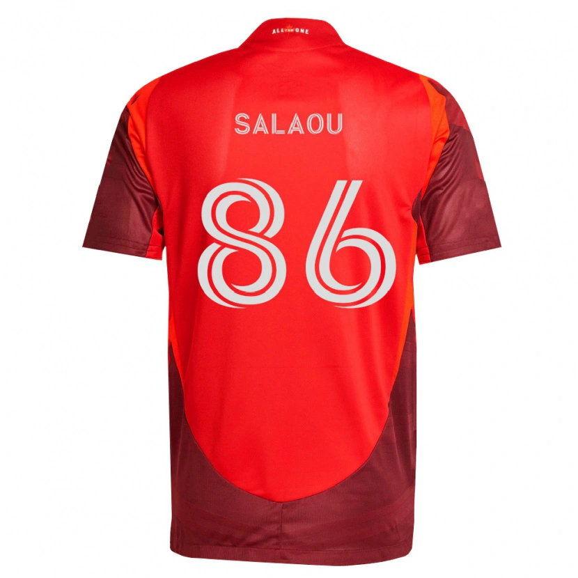 Danxen Mujer Camiseta Abundance Salaou #86 Rojo Borgoña 1ª Equipación 2026/27 La Camisa México