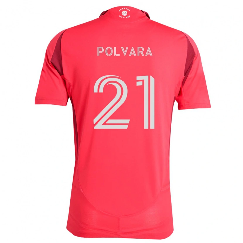 Danxen Mujer Camiseta Dante Polvara #21 Magenta Blanco 1ª Equipación 2026/27 La Camisa México