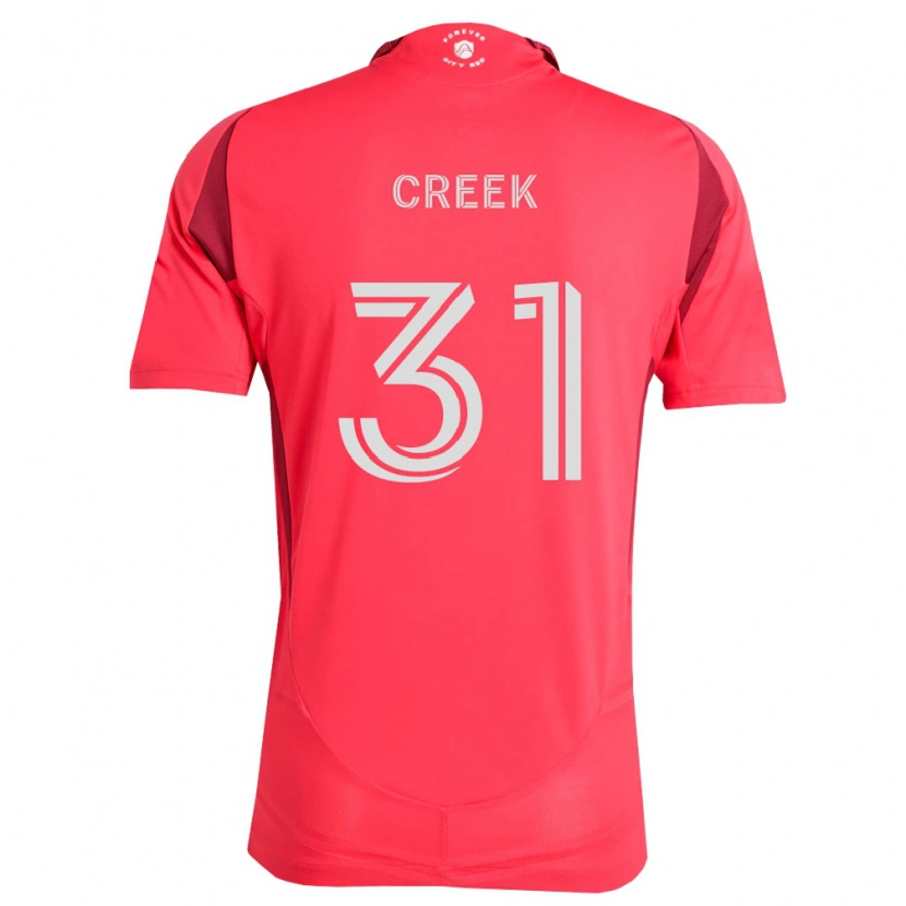 Danxen Mujer Camiseta Michael Creek #31 Magenta Blanco 1ª Equipación 2026/27 La Camisa México