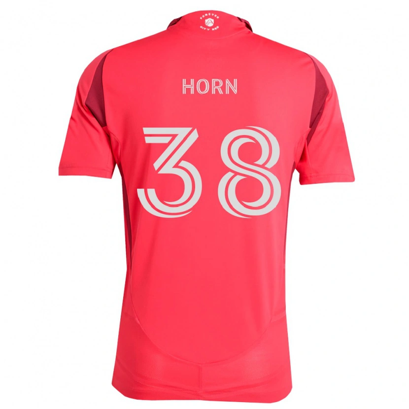 Danxen Mujer Camiseta Jannes Horn #38 Magenta Blanco 1ª Equipación 2026/27 La Camisa México