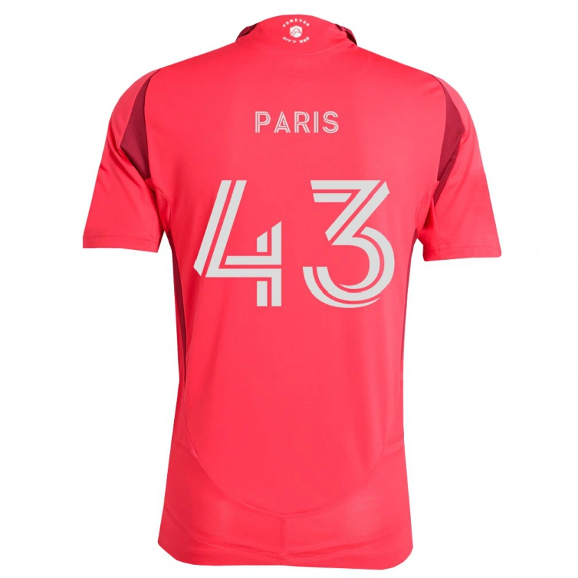 Danxen Mujer Camiseta Sidney Paris #43 Magenta Blanco 1ª Equipación 2026/27 La Camisa México