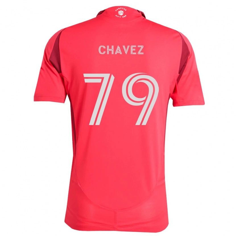 Danxen Mujer Camiseta Emiliano Chavez #79 Magenta Blanco 1ª Equipación 2026/27 La Camisa México