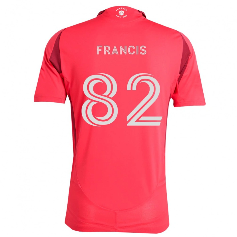 Danxen Mujer Camiseta Patrick Francis #82 Magenta Blanco 1ª Equipación 2026/27 La Camisa México