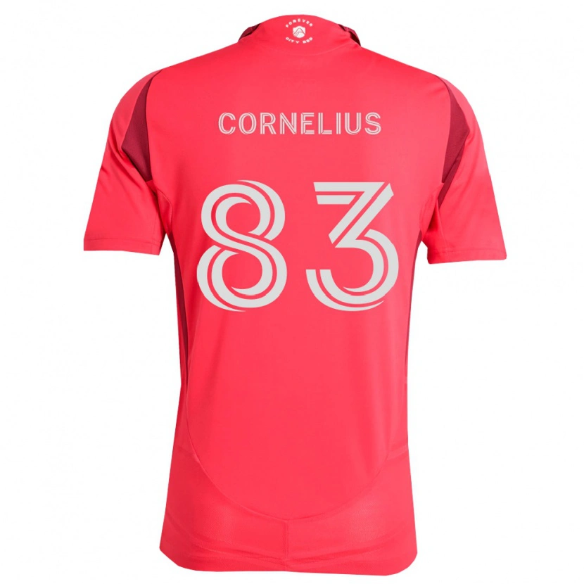 Danxen Mujer Camiseta Lorenzo Cornelius #83 Magenta Blanco 1ª Equipación 2026/27 La Camisa México