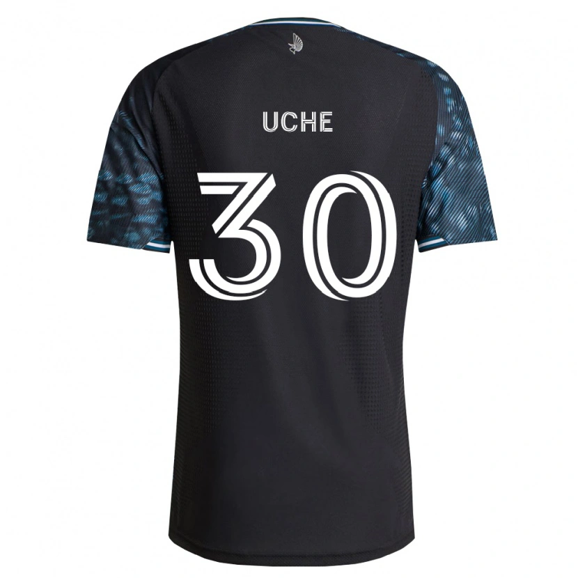 Danxen Mujer Camiseta Cc Uche #30 Negro Blanco 1ª Equipación 2026/27 La Camisa México