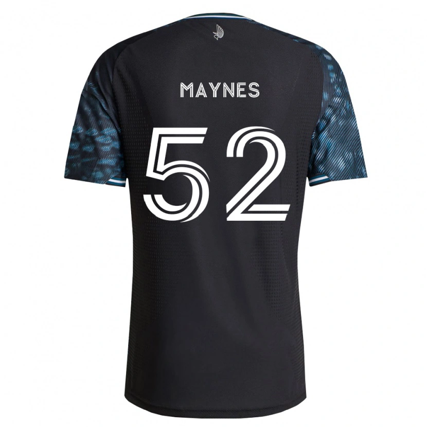 Danxen Mujer Camiseta Sullivan Maynes #52 Negro Blanco 1ª Equipación 2026/27 La Camisa México