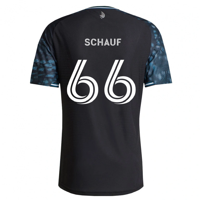 Danxen Mujer Camiseta Brody Schauf #66 Negro Blanco 1ª Equipación 2026/27 La Camisa México