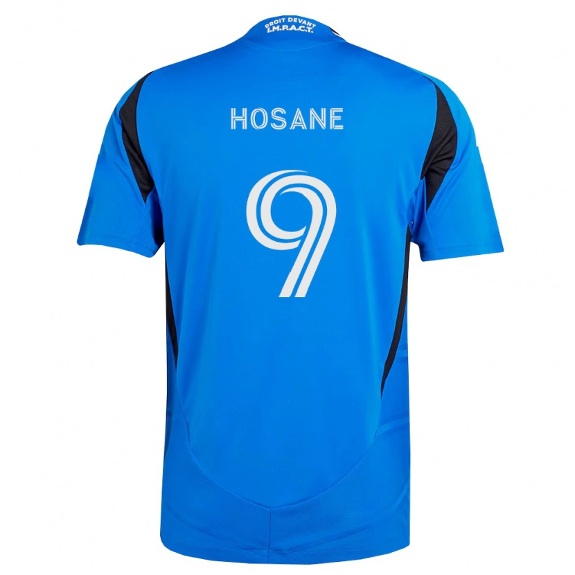Danxen Mujer Camiseta Soukou Hosane #9 Azul Blanco Negro 1ª Equipación 2026/27 La Camisa México