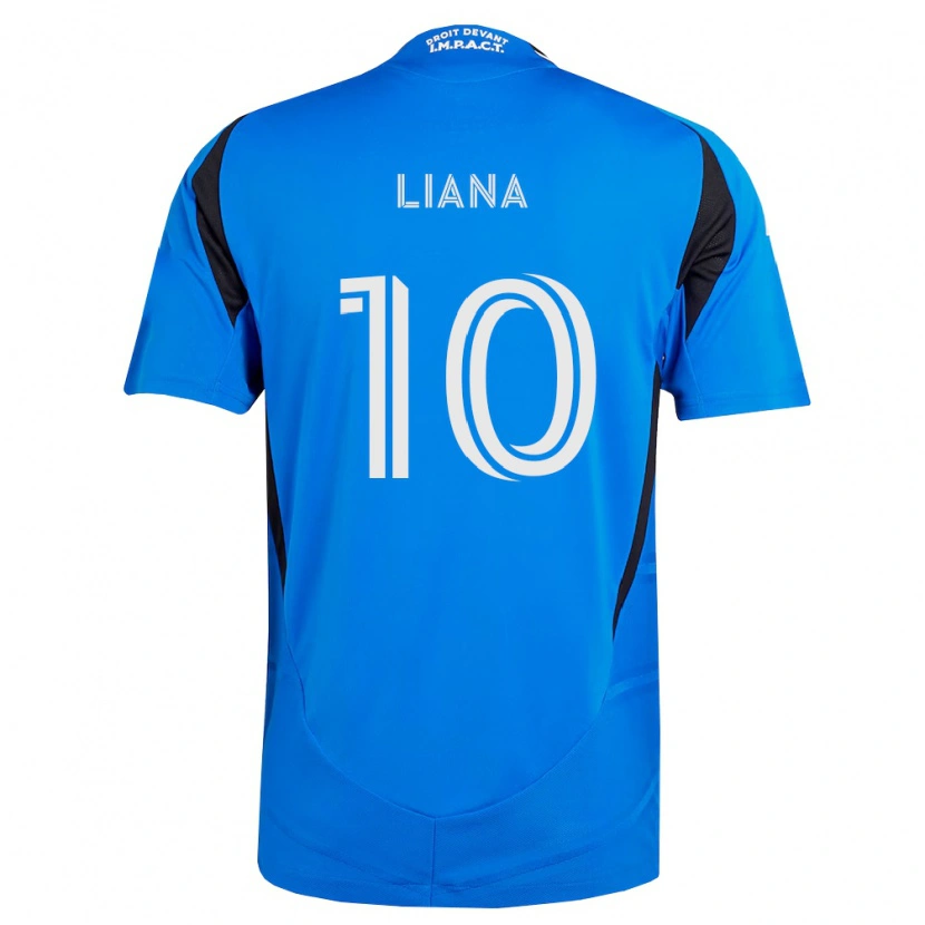 Danxen Mujer Camiseta Tarasco Liana #10 Azul Blanco Negro 1ª Equipación 2026/27 La Camisa México