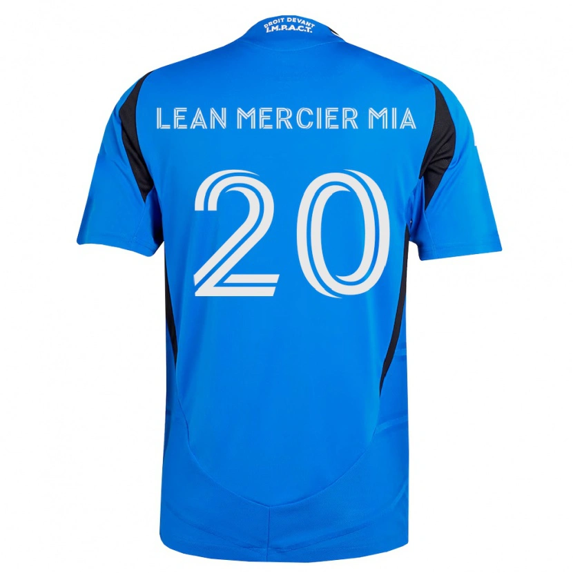 Danxen Mujer Camiseta Mc Lean Mercier Mia #20 Azul Blanco Negro 1ª Equipación 2026/27 La Camisa México