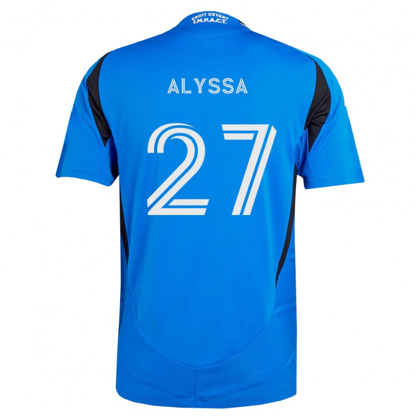 Danxen Mujer Camiseta Garreaud Alyssa #27 Azul Blanco Negro 1ª Equipación 2026/27 La Camisa México