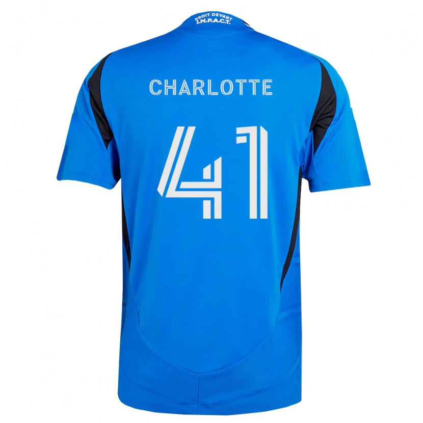 Danxen Mujer Camiseta Baptista Charlotte #41 Azul Blanco Negro 1ª Equipación 2026/27 La Camisa México