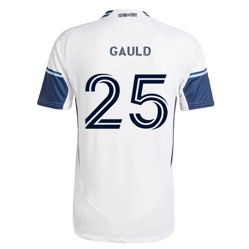 Danxen Mujer Camiseta Ryan Gauld #25 Blanco Azul Real 1ª Equipación 2026/27 La Camisa México