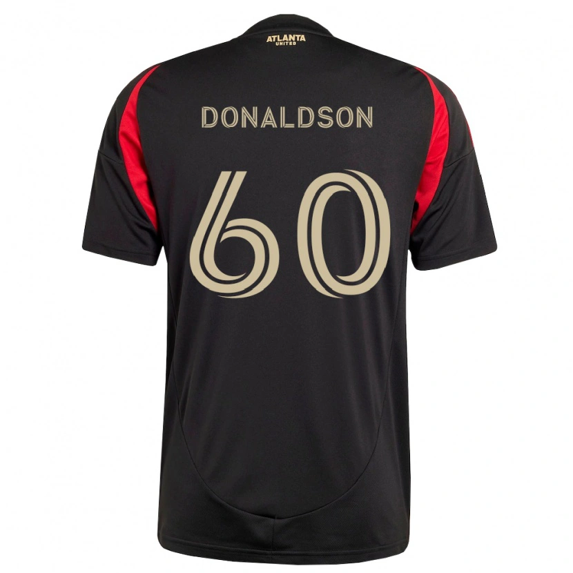 Danxen Mujer Camiseta James Donaldson #60 Negro Rojo 1ª Equipación 2026/27 La Camisa México