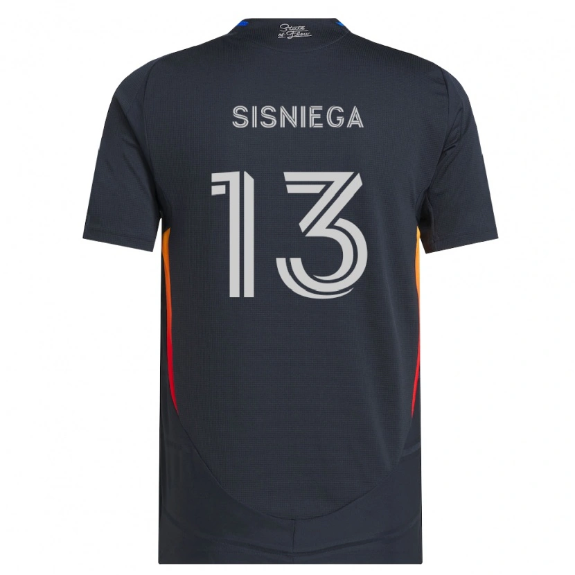 Danxen Mujer Camiseta Pablo Sisniega #13 Gris Oscuro Rojo 1ª Equipación 2026/27 La Camisa México