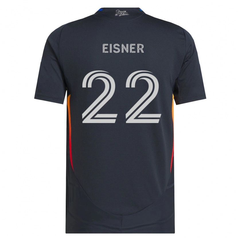 Danxen Mujer Camiseta Wilson Eisner #22 Gris Oscuro Rojo 1ª Equipación 2026/27 La Camisa México