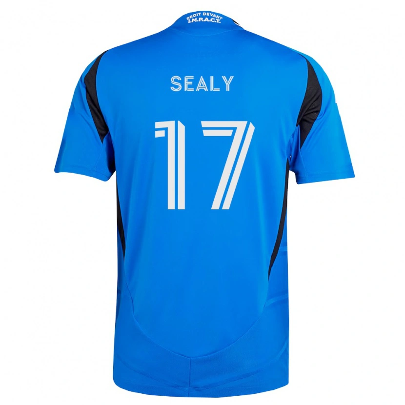 Danxen Mujer Camiseta Dante Sealy #17 Azul Blanco Negro 1ª Equipación 2026/27 La Camisa México