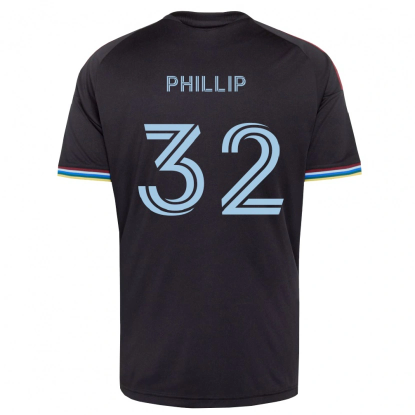Danxen Mujer Camiseta Donavan Phillip #32 Azul Cielo Negro 1ª Equipación 2026/27 La Camisa México