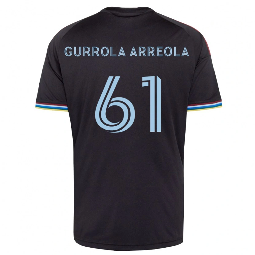 Danxen Mujer Camiseta Diego Gurrola Arreola #61 Azul Cielo Negro 1ª Equipación 2026/27 La Camisa México