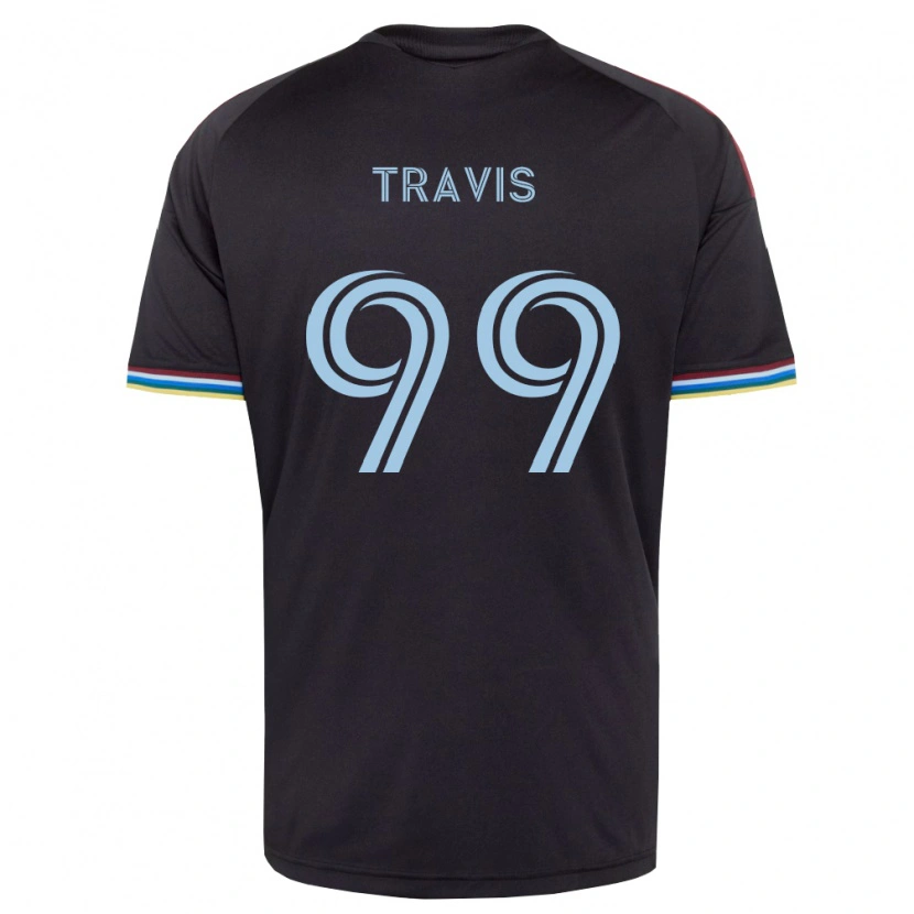 Danxen Mujer Camiseta Jackson Travis #99 Azul Cielo Negro 1ª Equipación 2026/27 La Camisa México