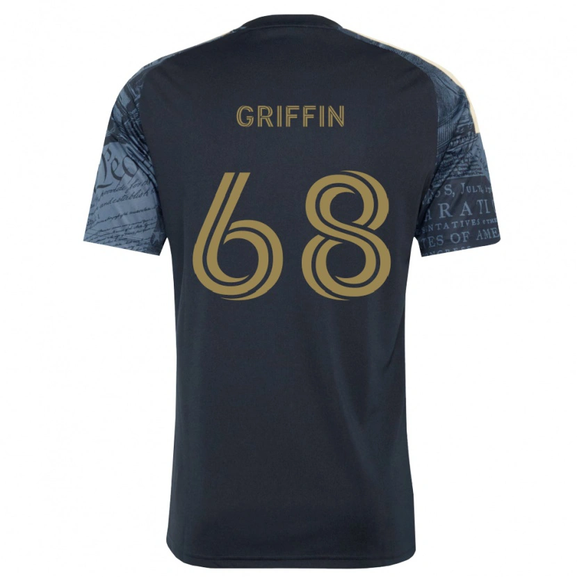 Danxen Mujer Camiseta Jordan Griffin #68 Azul Marino Marrón 1ª Equipación 2026/27 La Camisa México