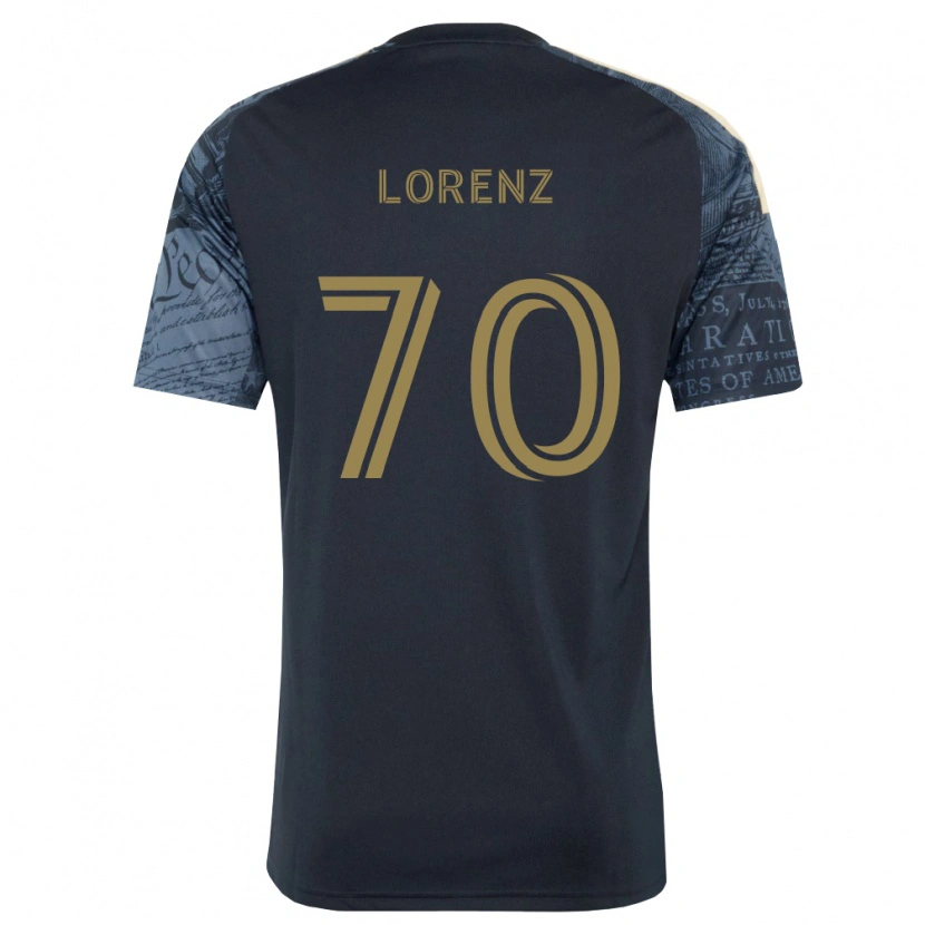 Danxen Mujer Camiseta Charli Lorenz #70 Azul Marino Marrón 1ª Equipación 2026/27 La Camisa México