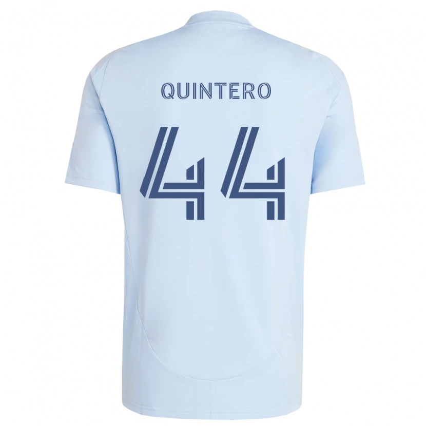 Danxen Mujer Camiseta Gael Quintero #44 Azul Claro Gris Claro 1ª Equipación 2026/27 La Camisa México