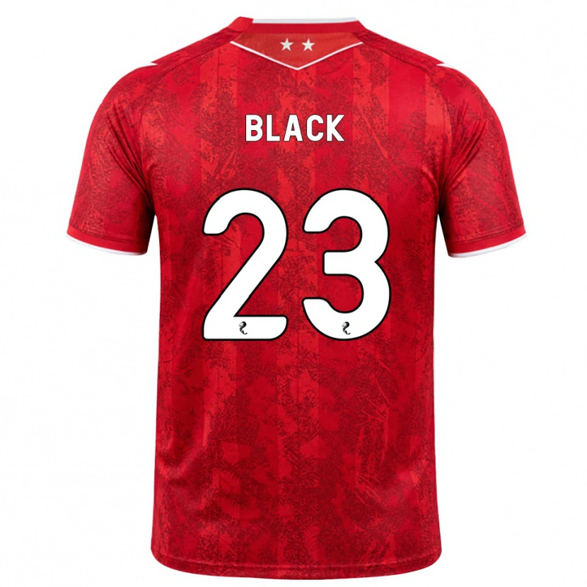 Danxen Mujer Camiseta Aimee Black #23 Rojo Blanco 1ª Equipación 2026/27 La Camisa México