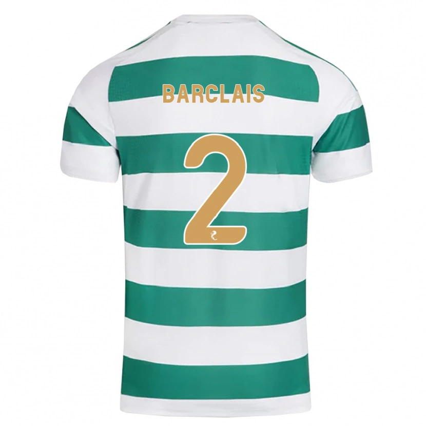 Danxen Mujer Camiseta Celya Barclais #2 Cian Oscuro Blanco 1ª Equipación 2026/27 La Camisa México